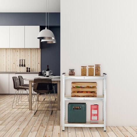 Aazon.co: Relaxdays Heavy Duty Shelving Unit, 5 Levels, H X W X D