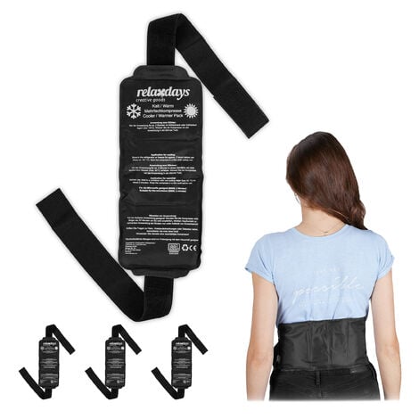 Back Support Brace with Cooling/Warming Pack
