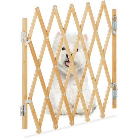 Relaxdays Safety Gate, Barrier, Extendable up to 96 cm, 48.5-60 cm high ...