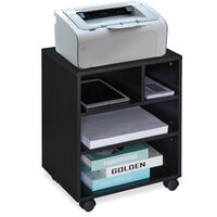 Relaxdays Mobile Filing Cabinet, 2 Drawers With Suspension Files
