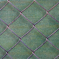 Relaxdays Fence Netting, Privacy Shield For Fences & Railing, HDPE Net, UV-resistant, Weatherproof, 2 x 50 m, Green