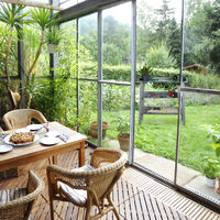 Relaxdays Plant Table, Garden Workbench With 3 Tiers, Greenhouse, Shed, Balcony & Patio, Wood, 86 x 92 x 42 cm, Grey