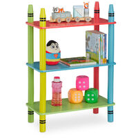 Crayon bookshelf deals