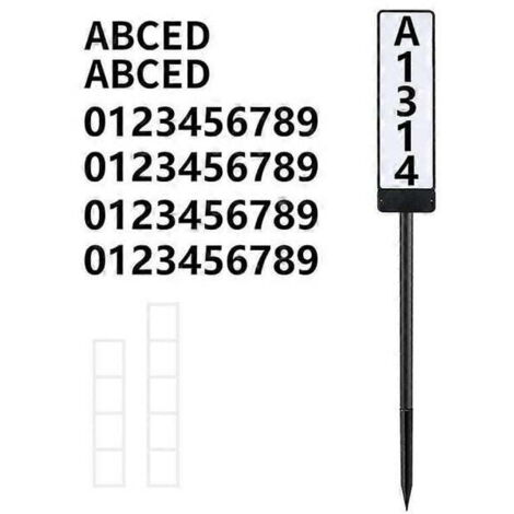 Lampe solaire pour plaque de porte TS-G6704, lampe verticale étanche à double température et à énergie solaire, (1/5)