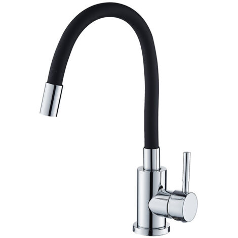 Robinet de cuisine universel rotatif à 360 ° robinet de mélange extensible flexible chaud et froid robinet d'évier anti-éclaboussures mélangeur d'évier d'eau chaude et froide (1/3)