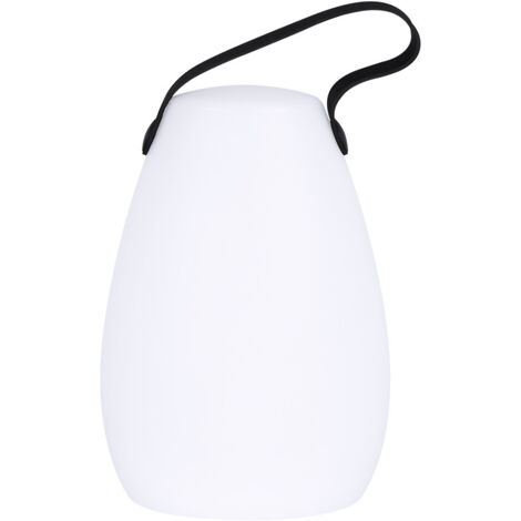 Lampe de table LED extérieur avec Télécommande Blanc chaud 8 couleurs Intensité variable Lampe de Table sans fil étanche Décoration idéale pour votre maison et jardin (ronde) [Classe énergétique F] (1/5)