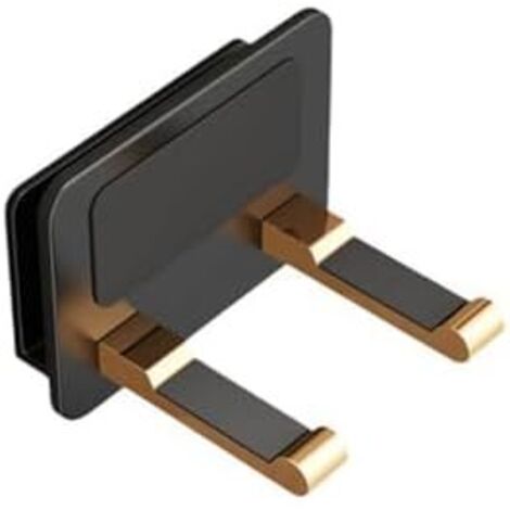 CSPARKV 12x10cm Support mural pour sèche-cheveux compatible avec la plupart des sèche-cheveux en aluminium pour salle de bain