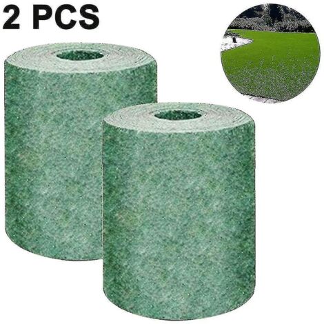 Biodegradable Grass Mat, Green Grass Mat For Picnic, Plant Germination Mats For Growing Grass Seeds For Yard, Lawn, Garden, Terrace (1/5)