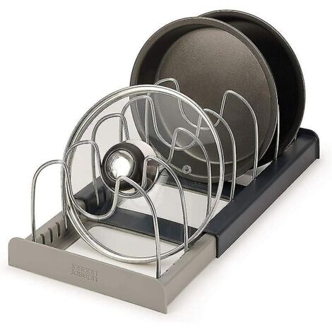 Pot Rack, Pot Rack Kitchen Storage Rack With 7 Adjustable Compartments Perfect For Cooking Utensils Pans, Pots, Lids (1/5)