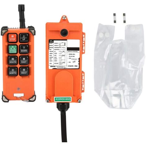 F21-E1B Émetteur et Récepteur Palan Electrique à Télécommande Industrielle Télécommande Sans Fil de Conduite À Distance 220V avec Accessoires (1/5)