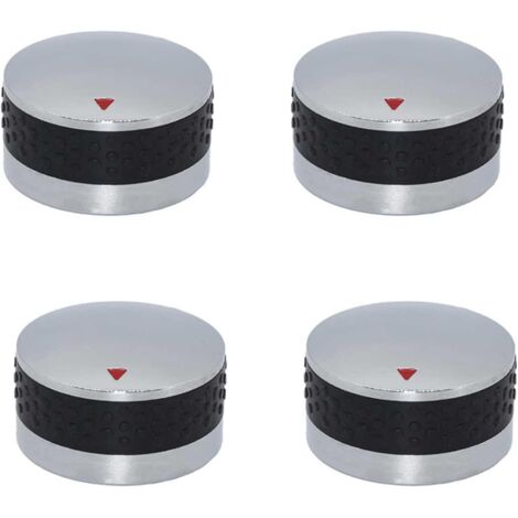 CSPARKV Lot de 4 boutons de commande universels pour barbecue à gaz, 50 mm, pour cuisinière/four/grill (50 mm) (1/5)