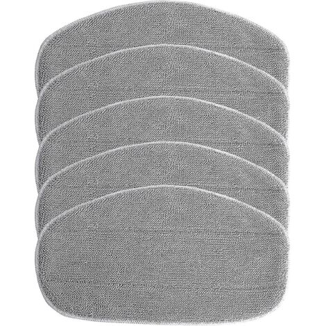 Replacement Pads For Leifheit Cleantenso Steam Cleaner - Steam Mop Pad For Deep Cleaning, 5x Replacement Microfiber Pad (1/4)