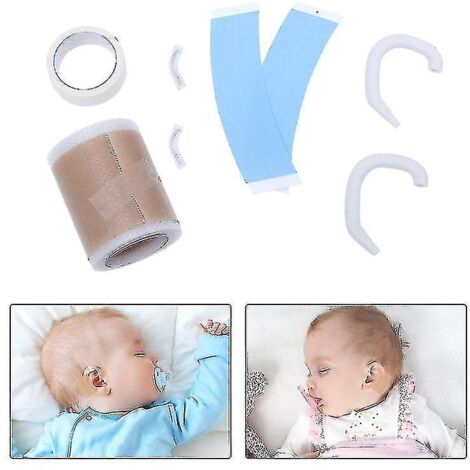 Crea – Correcteur esthétique d'oreille de bébé en silicone – Patch respirant pour oreilles saillantes – Ajustable et facile à utiliser