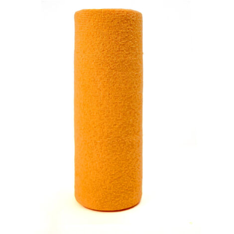 1 rouleau de 20 chiffons de nettoyage en microfibre à séchage rapide, chiffons de cuisine jetables, torchons réutilisables, rouleau d'essuie-tout de nettoyage (orange) (1/5)