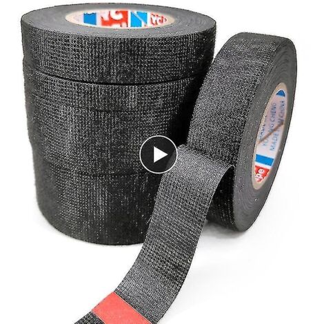 15 Meter Heat-resistant Flame Retardant Tape Coroplast Adhesive Cloth Tape For Car Cable Harness Wir (1/5)