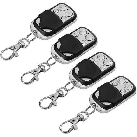 – télécommande électrique universelle pour porte de Garage, 4 pièces, Compatible avec le remplacement 433mhz (1/5)
