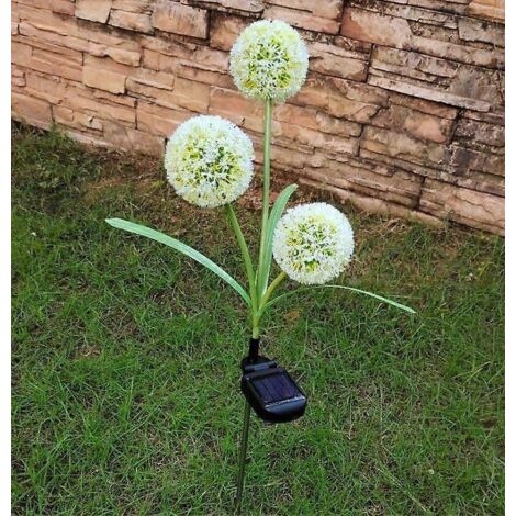 Lampe solaire d'extérieur imperméable à l'eau, éclairage de pelouse, éclairage de jardin... (1/3)