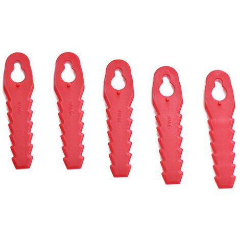 Lames de tondeuse à gazon en dents de scie L85, lames de tondeuse à gazon de jardin, 50 pièces (1/4)