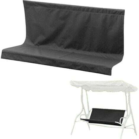 Housse de balançoire de jardin en tissu imperméable Oxford 600D, 148 x 100 cm, housse de rechange pour balançoire extérieure, housse de jardin de rechange anti-UV/pluie-- (1/4)