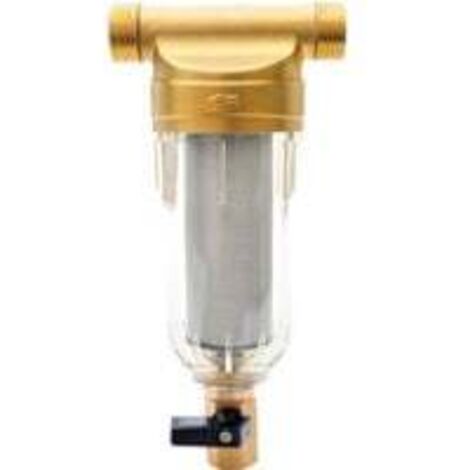 Filtre Eau Sédimentation, Filtre Réutilisable De, Externes Pré-Filtre Filtre à Sédiments, Préfiltre d'Eau Pour Tuyau d'Eau De Puits (1/2") (1/5)