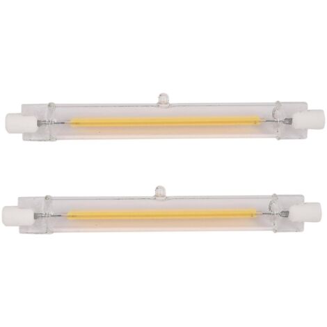 2x Dimmable R7s Led Cob 10w 118mm Led Light-warm White Light 220v (1/5)