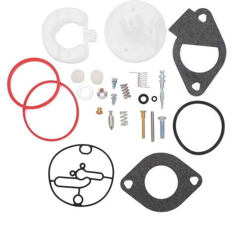 Kit de réparation de carburateur 25 pièces pour tondeuse à gazon, outil de réparation pour la plupart des moteurs modèle 215000