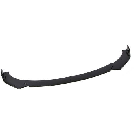 Jeffergarden Séparateur de lèvre de pare-choc avant de voiture, 4 pièces, pelles de carrosserie, protection universelle, accessoire modifié automobile