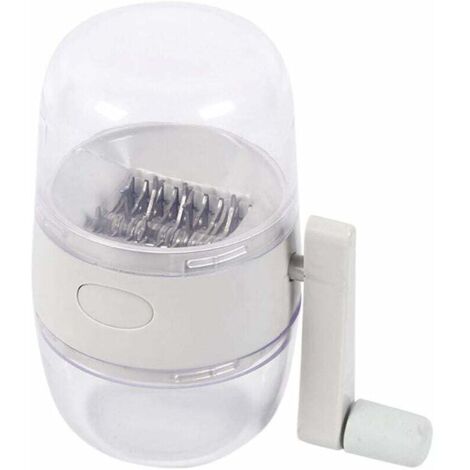 Broyeur à noix manuel, hachoir à noix avec base antidérapante, broyeur de fruits secs multifonctionnel, broyeur de cacahuètes, outils de cuisine pour noix de sésame (1/5)