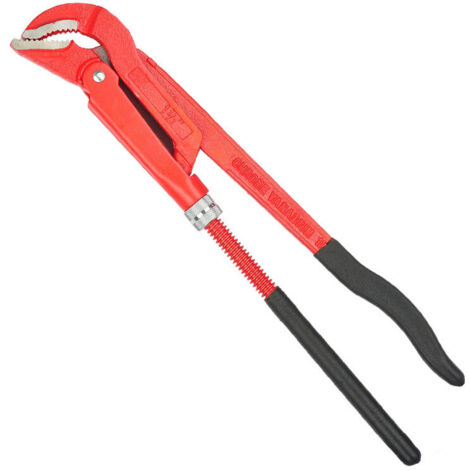 Forehill – Pince multiprise 1 pouce 45° – Acier au chrome vanadium – Dents durcies – Revêtement époxy noire et huile antirouille (1/5)