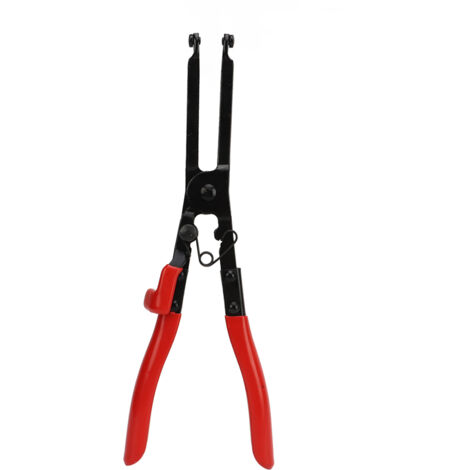 Pince de serrage de tuyau d'échappement en acier au carbone, outil de retrait de collier de serrage de tuyau d'échappement à longue machoire robuste (1/5)