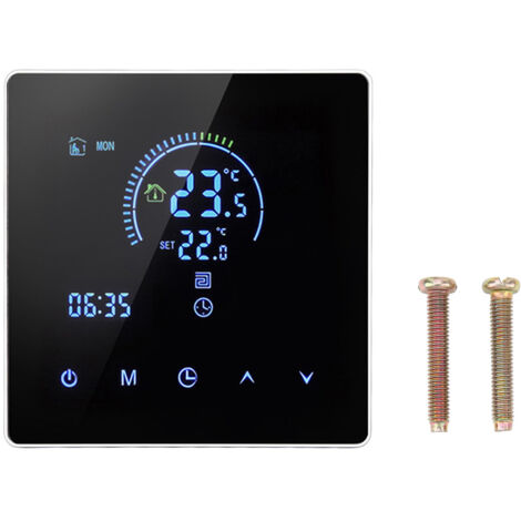 Contrôleur de température maximale 3500W, réglage de 5 à 60 ℃, Thermostat de contrôle à distance numérique LCD pour Tuya AC90V-240V, Type WIFI