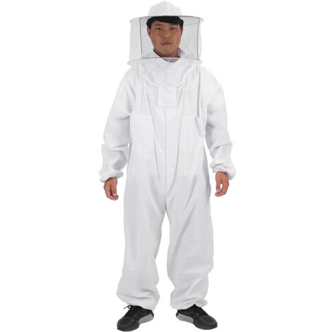 quipement de protection professionnel pour l'apiculture Abeille gardant tout le corps Costume d'apiculteur Chapeau XL (1/5)