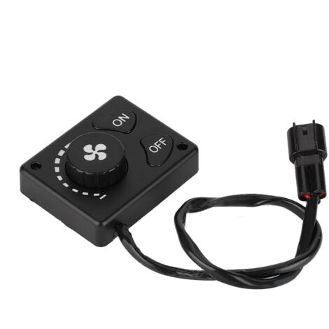 Commutateur de contrôleur de chauffage de stationnement DC 12 V/24 V, démarrage/arrêt de synchronisation, remplissage manuel de carburant, contrôleur, universel pour voiture diesel à air de cam