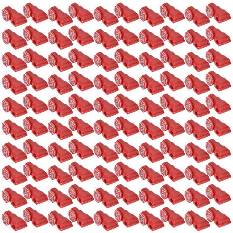 Serrure à crochet de supermarché, 100 pièces, antivol, étagère d'exposition, accessoires de fixation à crochet 4.5mm (1/5)