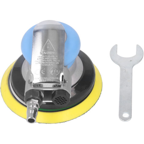 GARRYFIZH Ponceuse pneumatique orbitale de 5 pouces, ponceuse pneumatique à main de 12 000 tr/min, adaptée aux voitures et aux meubles (1/5)