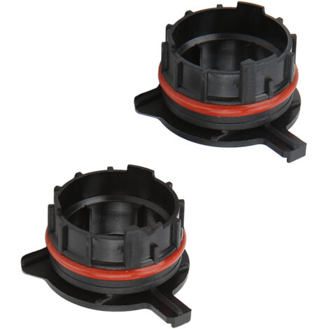 GARRYFIZH Lot de 2 adaptateurs pour ampoules 100 W, douilles durables et faciles à utiliser pour ampoules H7 et phares LED