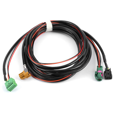 MIB Carplay MQB téléphone AUX USB commutateur harnais 5G0 035 222 E 5Q0 035 724 convient pour Lamando (1/5)