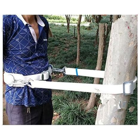 Ceinture de sécurité avec cordon réglable, équipement de protection pour harnais de construction pour grimper aux arbres, kit de protection individuelle antichute (1/4)