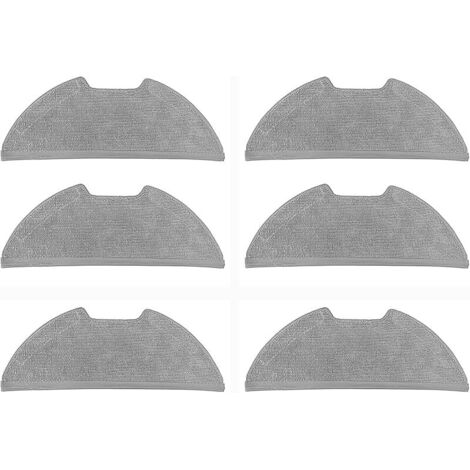 Kit accessoires de rechange pour aspirateur robot Eureka E10S, 6 serpillères (1/5)