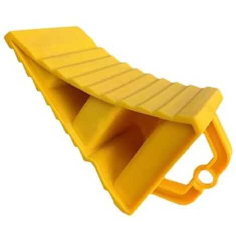 Cale De Roue De Voiture – Cale De Roue Robuste Antidérapante avec Corde, Butée De Pneu De Voiture Résistante À l'usure, Facile À Transporter Et Adaptée À La Plupart des Tailles De Pneus. (1/5)