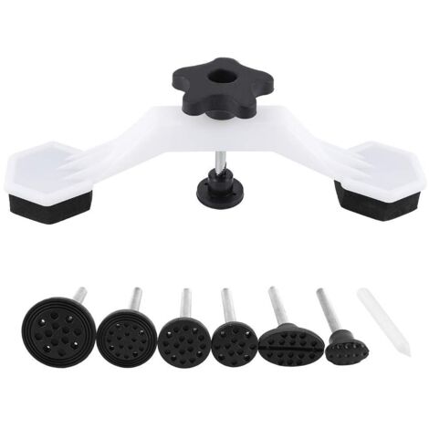 GARRYFIZH Kit d'outils de débosselage sans peinture, languettes de traction, tire-bosses, outil de débosselage sans peinture, pour carrosserie de machine à laver, voiture ou réfrigérateur. (1/4)