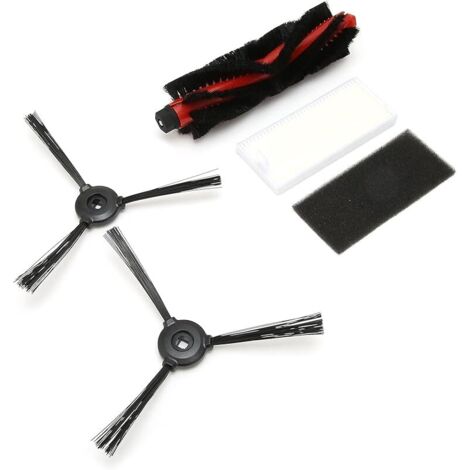 Kit de Filtre de Brosse Latérale Principale,Ensemble de Remplacement de Filtre de Brosse Latérale de Brosse Principale Adapté aux (1/5)