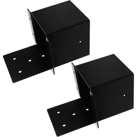 2pièces Supports De Poteau Inoxydable pour Pergola Équerres De Rafter Connecteurs Stables pour Structures Extérieures Et (1/5)