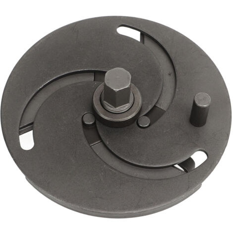 Clé pour couvercle de pompe à carburant en acier au carbone 3 mâchoires réglables de 89 à 170 mm Outil de retrait du couvercle du réservoir de carburant (1/5)