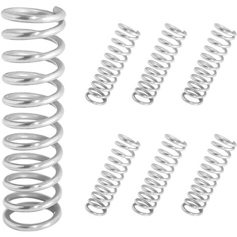 10 Pièces Ressorts Compression, Ressort de Compression en Acier Inoxydable, Ressorts Métalliques Pour Craft Réparation, 1 x 9 x 35 mm (1/5)