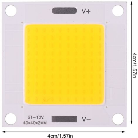 5pcs 50W COB LED puce de lampe intégrée pour projecteur d'ampoule bricolage DC 12 14V (1/5)