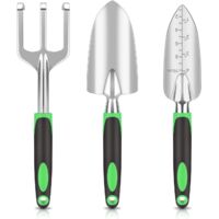 Aluminium Outil de Jardinage 3pcs Tough Résistant à la Corrosion Kit de Jardinage Présent Adulte