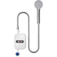 3500w Small Electric Instant Water Heater Shower Head Set