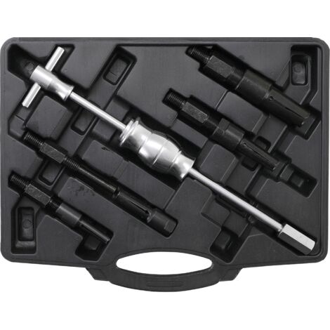– Jeu d’extracteurs de roulements intérieurs 5 pièces – Masse à inertie 1430 g – Griffes de dilatation 10-32 mm – Outil du mécanicien (1/6)