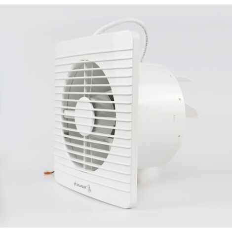 BEBUSINGOTO Ventilateur extracteur 150mm, 17W-180m3/h, salle de bain, cuisine, bureau, WC, VMC (1/5)